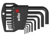 Set Chei Imbus Oțel Crom-Vanadiu Finisaj Negru
