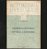 Cumpara ieftin TRANSPLANTAREA OPTICĂ A CORNEEI - V. P. FILATOV - ACTUALITĂȚI MEDICALE, 1950