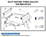 Scut Motor Ford Galaxy 1995-2006. Toate Motorizarile. S 71910 100.896.00.00