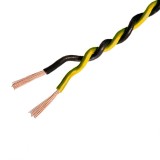 IKV150-GE-60 Rola de 60m cablu cupru rasucit Ampire pentru difuzoare, 2x1.5mm &sup2;