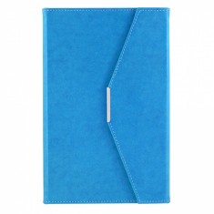 Agenda plic A5 cu decupaj si suport pix blue sky