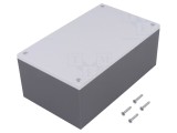 Carcasă universală ABS gri 96x160x67mm