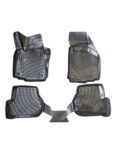 Set covorase auto din cauciuc tip tavita Volkswagen Golf 5 2003-2009
