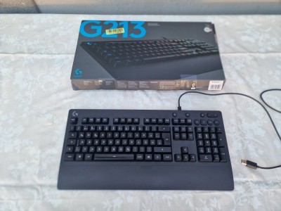 Tastatura gaming Logitech G213 RGB foto