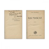 Ionel Teodoreanu, Bal mascat, ediția a II-a, cu dedicație