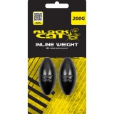 Plumb Somn BLACK CAT Inline Weights, 200g, 2buc/pac