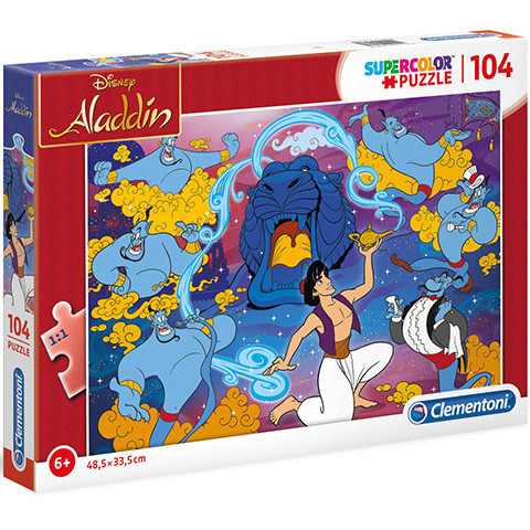 Puzzle Disney Alladin Clementoni 104 piese