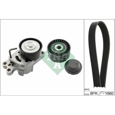 Set curea transmisie Citroen Berlingo (M) 07.96-12.11, Xsara (N1) 04.97-12.05, Xsara Picasso (N68) 09.99-06.12; Peugeot 206 Cc (2d) 09.00-12.08, 206 foto