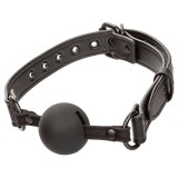 Calexotics-Nocturnal Ball Gag din Silicon Negru