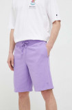 Champion pantaloni scurti barbati, culoarea violet