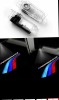 Set 2 Holograme LED Proiectoare Logo BMW Performance, Lumini Usa Compatibil Seria 1 3 5 6 7 X Z