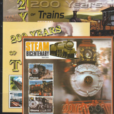 Transporturi ,200de ani locomotive Steam I ,Ghana .