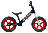 Bicicleta Copii PEGAS Avengers, anvelope de spuma EVA - 12 inch, sa moale reglabila 29 - 41 cm, rulmenti din otel, Albastru