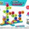 Set de constructie cu rotite Deluxe (100 piese) PlayLearn Toys