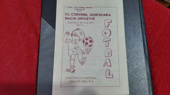 program Corvinul Hd. - Dacia Orastie