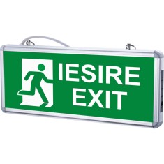 Corp de iluminat aplicat si suspendat pentru iesire exit foto