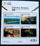 Columbia 2022 peșteră , mină de sare, serie bloc mnh