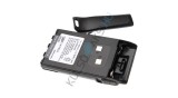 Baterie radio VHBW de &icirc;nlocuire pentru BLO-004, BLO-007, BLO-001 - 1400 mAh 7,4 V Li-Ion + clemă pentru curea