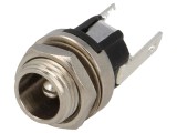 Conector Alimentare DC Tata 5.5mm x 2.1mm Lipire