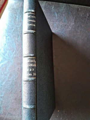 Buletinul deciziunilor pronuntate in anul 1927 vol.LXIV, partea III foto