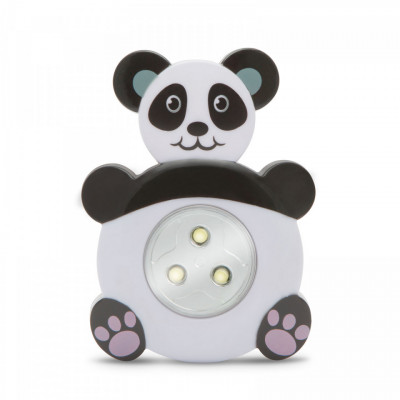 Lampă de veghe cu buton, model &amp;quot;Panda&amp;quot; foto