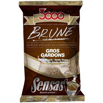 NADA SENSAS 3000 BIG ROACH BROWN 1KG foto