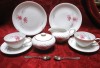 SET PORTELAN THOMAS ROSENTHAL ANUL 1957 SET MIC DEJUN CESTI CAFEA CU FARFURII SI LINGURITE ARGINTATE