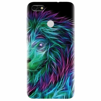 Husa silicon pentru Huawei P9 Lite, Abstract Lion 002 foto