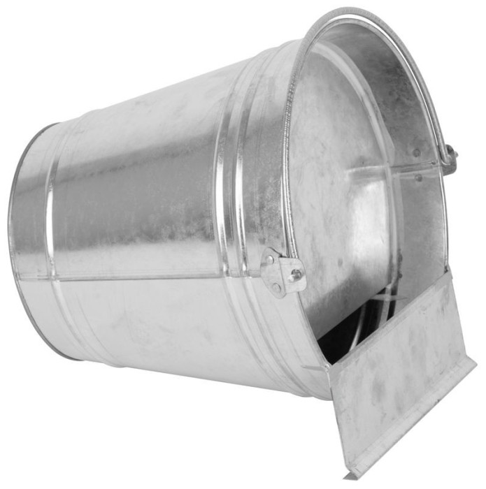 Adapatoare galvanizata tip galeata Strend Pro, 6 litri, pentru animale