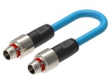 Cablu LUMBERG AUTOMATION M12 8 pini 3m 60VDC pentru senzori și automatizări RP12M-MSSV8X
