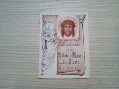 SFINTELE RANI ALE MANTUITORULUI si ROZARIUL MILOSTIVIRII - 1938, 16 p. foto