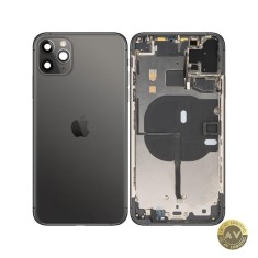 Capac Baterie Apple iPhone 11 Pro Max Cu Carcasa Mijloc Negru (Space Gray) Swap