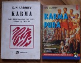 S.N. Lazarev - Karma sau armonia dintre fizic, psihic si destin (Moldova, 1994) + Karma Pura (Polirom, 1998) diagnosticarea karmei energie vindecare