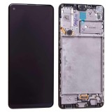 Display Samsung Galaxy A21S A217F Display Service Pack Black Negru