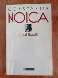 Constantin Noica, Jurnal filozofic