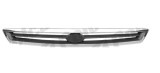 Grila radiator Kia Rio (Dc), 08.2000-12.2002, crom/negru, 0K30B50710, 411505-1