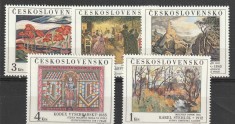 Pictura peisaje,Cehoslovacia. foto