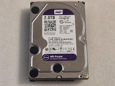 Hard disk desktop Western Digital WD Purple 3.5 2TB 5400rpm 64MB SATA3 (WD20PURX)