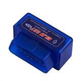 Dispozitiv de diagnosticare auto Amio ELM 327 LQ OBD II, Bluetooth V2.1, Albastru