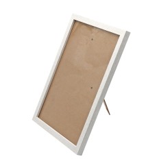 Rama foto a4, pentru perete sau birou, aspect vintage, lemn culoare gri MultiMark GlobalProd foto
