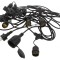 Lamp: garden garland 10m with 10 E27 Sockets