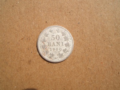 50 BANI 1900 foto