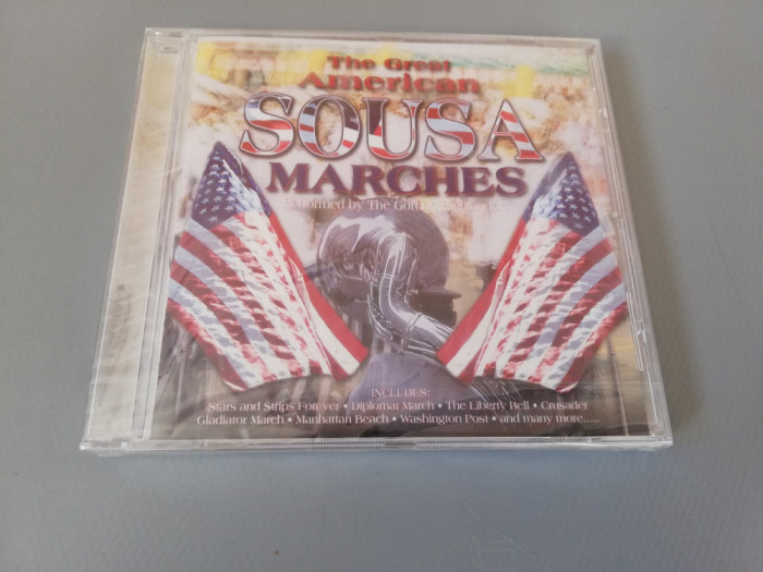 The Great American Marches - Selectiuni (1998/Madacy) - CD/Nou-Sigilat/Original