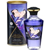 Ulei de masaj cu efect de &icirc;ncălzire, aromă de fructe exotice 100 ml Shunga