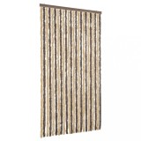 Cumpara ieftin Perdea pentru insecte, maro inchis si bej, 100x230 cm, chenille