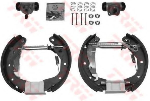 Set saboti frana DAEWOO LANOS limuzina (KLAT) (1997 - 2016) TRW GSK1625