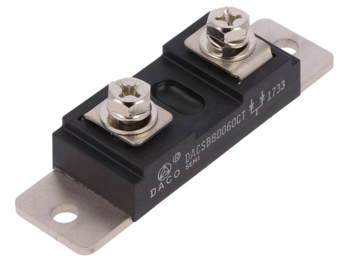 Diodă dublă catod comun 0,6kV 400A