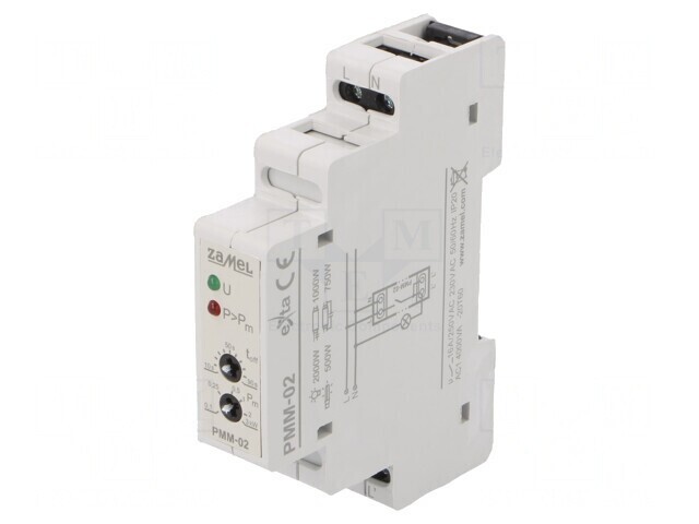 Limitator de Putere Reactivă și Activă IP20 PMM-02
