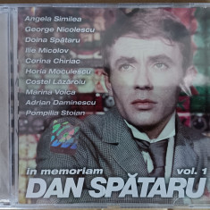 In Memoriam Dan Spătaru , cd sigilat cu muzică