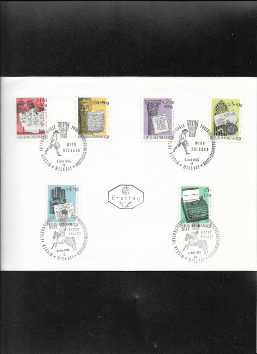 Austria FDC 1965